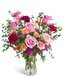 Love You To The Moon Flower Arrangement