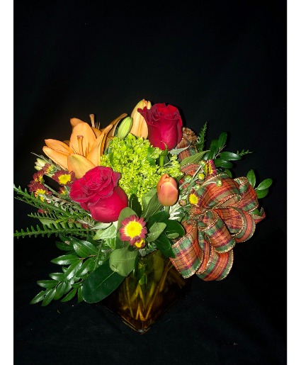 LOVELY AUTUMN CENTERPIECE 