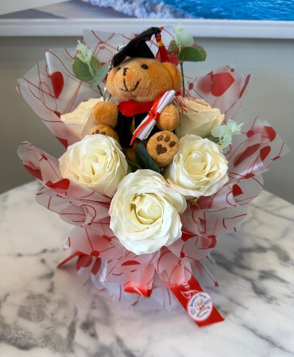 Lovely Graduation Soap Roses