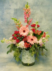 Lovely in Lace  Romantic Flowers 