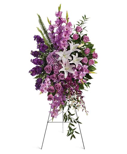 Lovely Lavender Spray Standing Spray