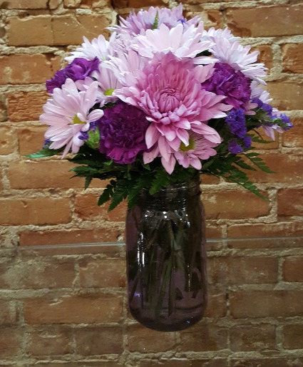 Lovely Lavender Vase Arrangement
