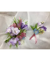 Lovely Lavender Wrist Corsage