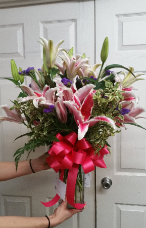 Lovely Lilies Fragrant  any time