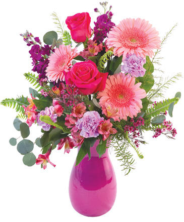 Lovely Pinks Bouquet in Fenton, MI | FENTON FLOWERS & EVENTS