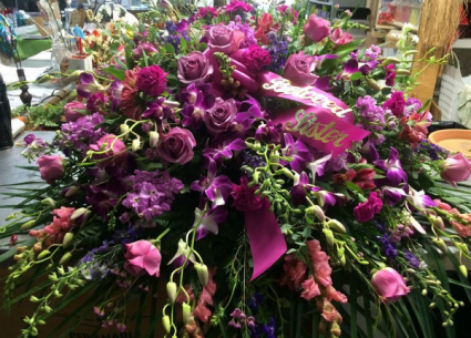 Lovely Purple Funeral
