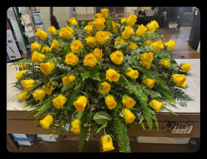 Lovely Roses Casket Spray 