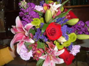 Loves Flowers! 