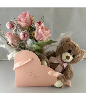 Loves Sweet Embrace Bundle Floral Gift Bundle