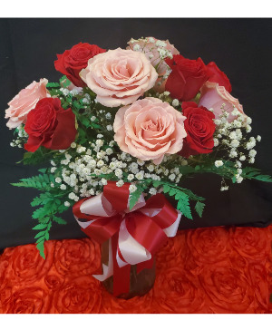 Lovey Red and Pink  