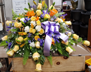 Loving Farewell Casket Spray