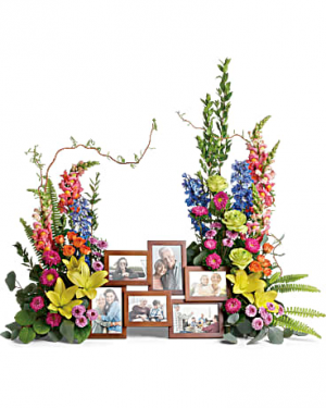 Loving Farewell Photo Tribute Bouquet 
