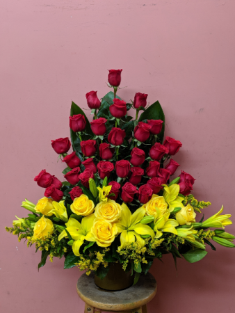 Loving husband  vase 
