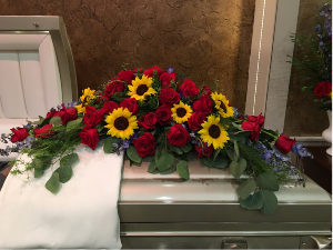 Loving Memories Casket Spray FS-989 