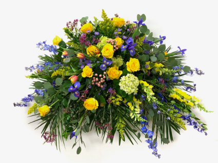 LOVING MEMORY CASKET SPRAY