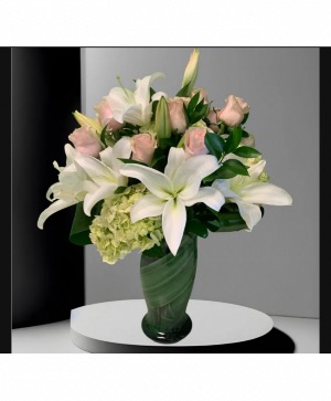 Loving roses and lilies  