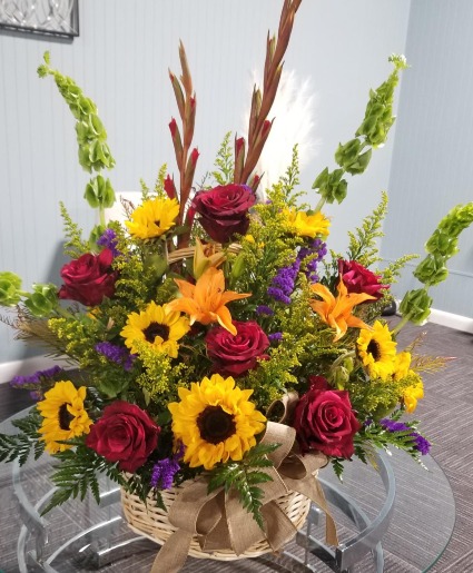 Loving Sunshine Sympathy Basket
