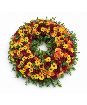 Loving Tribute Wreath to surround your urn 