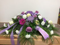 S-CS2 Lovingly Remembered Casket spray