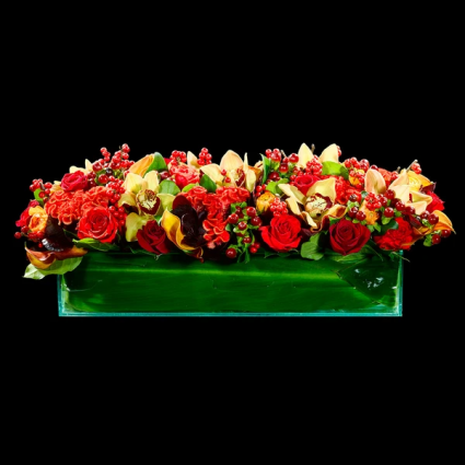 low and long seasonal flowers  