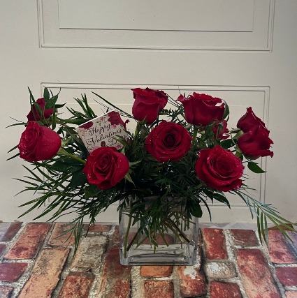 Low and Lovely Vase Arrangement