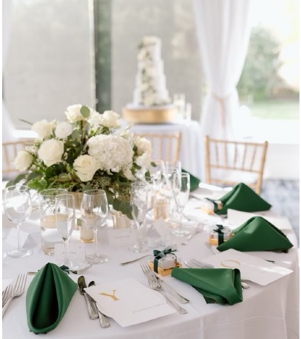 Low centerpieces  