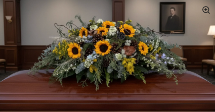 Lowcountry Sunlight Casket Spray 