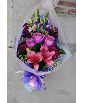 LR Graduation Bouquet Congratulations / Graduation