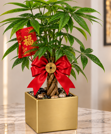 Lucky Golden Money Tree Call Us for Faster Service & Daily Specials: (915) 303-8500 Text Us to Order Anytime: (915) 505-3708 Your trusted source for Flowers & Delivery in El Paso TX 