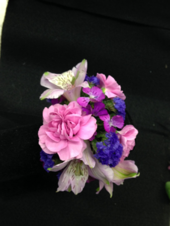 Lucky Lavender Wrist Corsage