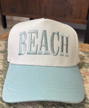 LULU MAC Beach Blue Hat 