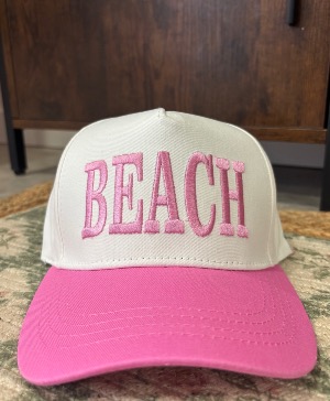 LULU MAC Beach Pink Hat 