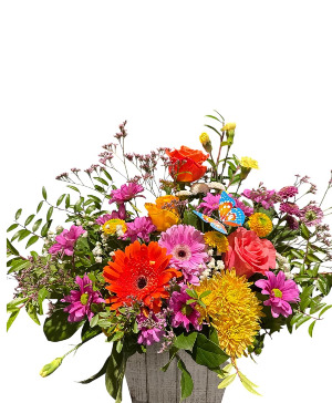 Lumière Garden Vase arrangement