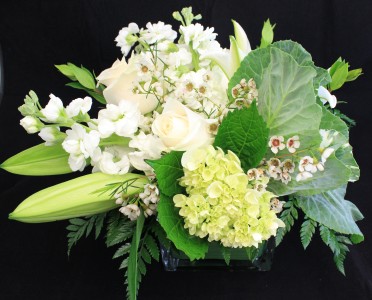 Lush Elegance Cube Arrangement