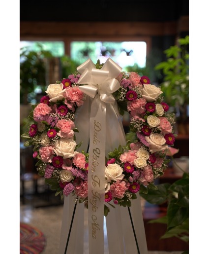 Lush & Feminine Floral Wreath