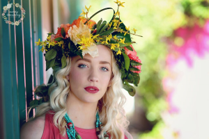 Lush Garden Crown  Floral Crown 