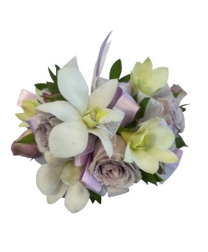Lush Lavender  Wrist Corsage