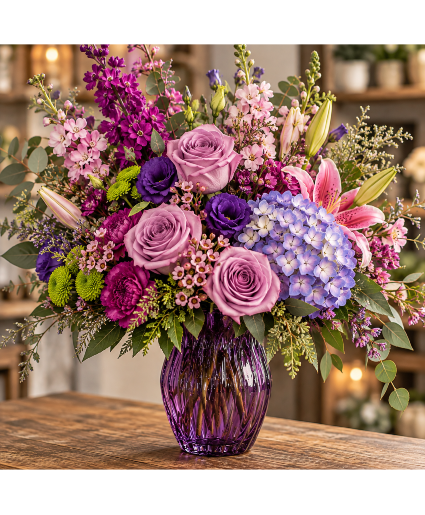 Lusting in purple  
