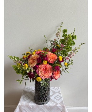 Luxe Garden Arc Foam Arrangement