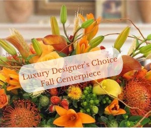Luxury Designer's Choice Fall Centerpiece centerpiece
