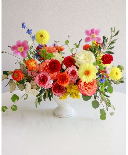 Luxury Garden Blooms Spring Floral Arrangement 