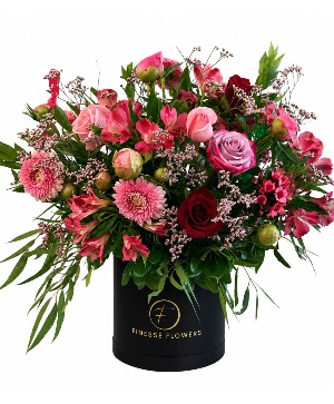 Garden Poetry by Finesse Velvet Box Arrangement