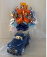 '48 Ford pick up candy bouquet 