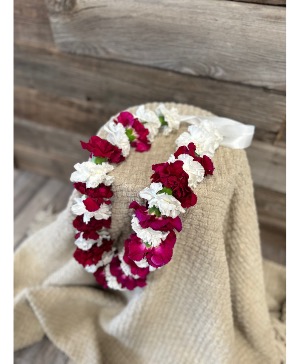 Magenta Dream Graduation Lei
