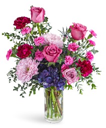 Magenta Moment Flower Arrangement