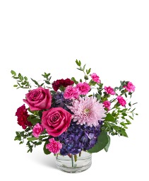 Magenta Muse Flower Arrangement