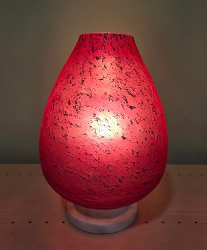 Magenta Round Lamp Memory Lamp