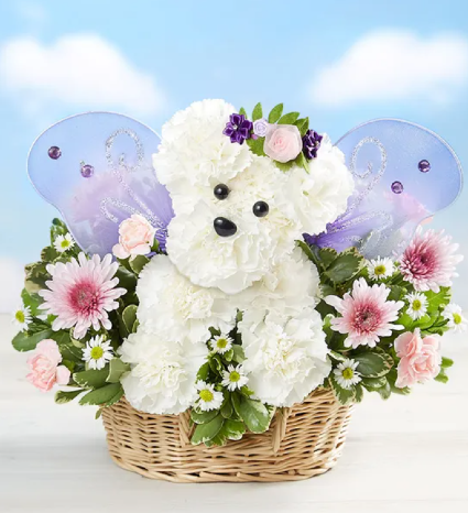 Magical Fairy Dog Flower Arrangement
