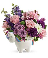 MAGICAL MOOD UNICORN FLOWER ARRANGEMENT