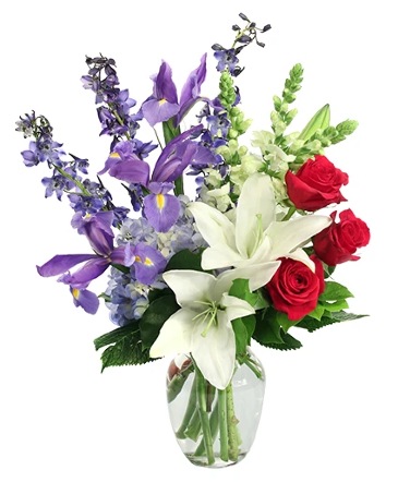Magnificent Bravery Flower Arrangement in Hermann, MO | Terraflora Botanicals & Gifts